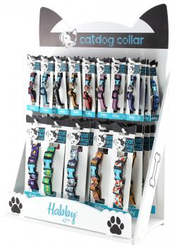 CatDog Collar Hunde-/Katzenhalsbänder 40x 10mm 7 davon reflektierend, 25x 20mm 5